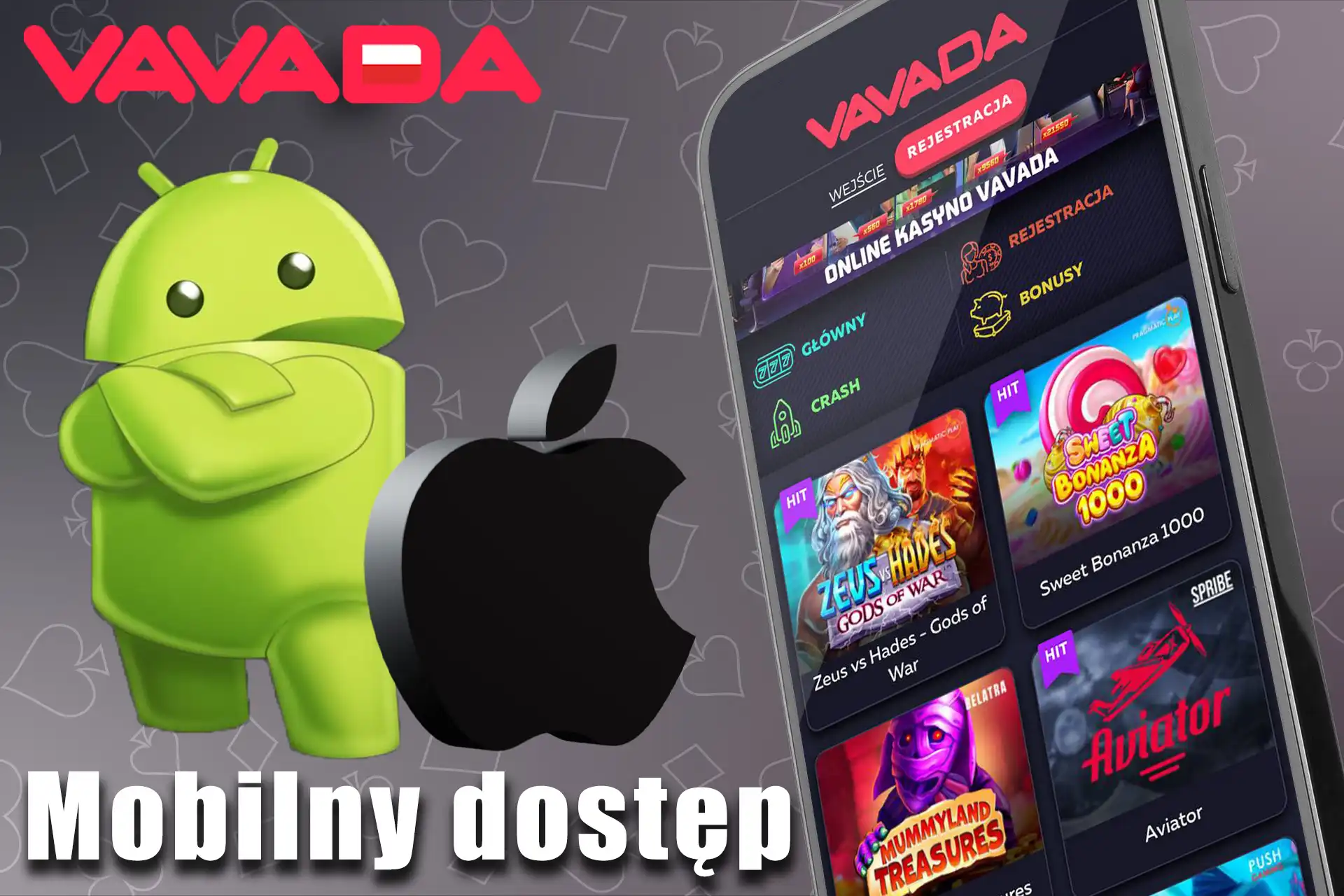 Mobilny dostęp do Vavada Casino – graj na smartfonie i tablecie